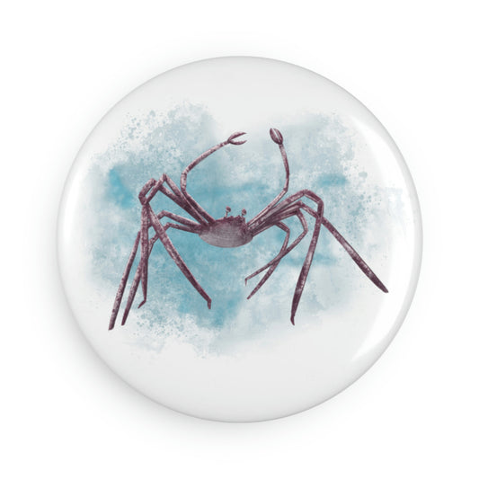 The Spider Crab Button Magnet