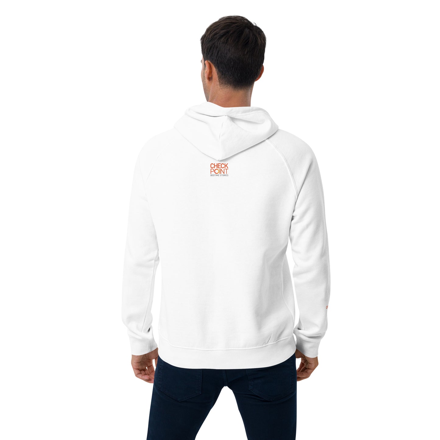 The Dolphin - Unisex eco raglan hoodie